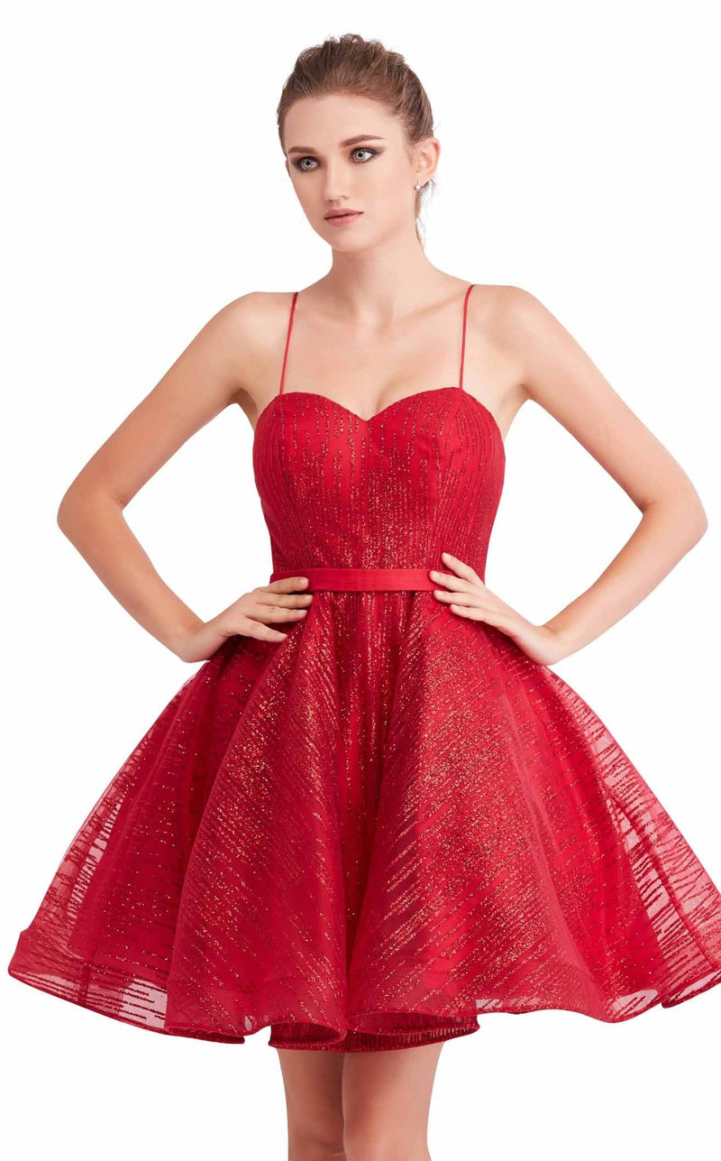Jadore J15057 Dress Red