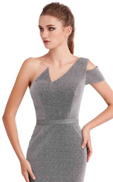 5 of 8 Jadore J15058 Dress Grey