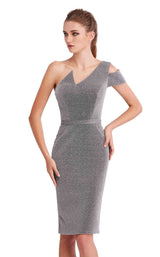 1 of 8 Jadore J15058 Dress Grey