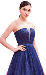 6 of 8 Jadore J16004 Dress Navy