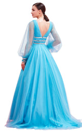 4 of 8 Jadore J16005 Dress Blue