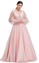 2 of 8 Jadore J16005 Dress Cameo