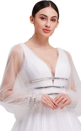 7 of 8 Jadore J16005 Dress Ivory