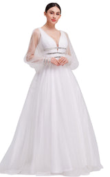 3 of 8 Jadore J16005 Dress Ivory