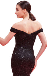 8 of 8 Jadore J16010 Dress Black