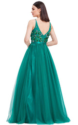 4 of 8 Jadore J16015 Dress Emerald