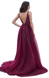 4 of 8 Jadore J16018 Dress Berry