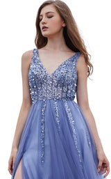 6 of 8 Jadore J16018 Dress Lavender