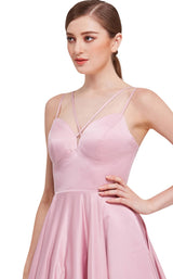 5 of 8 Jadore J16019 Dress Dusty-Pink