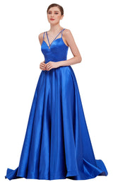 3 of 8 Jadore J16019 Dress Royal