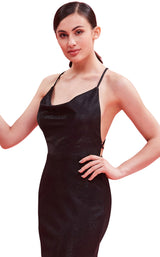 6 of 8 Jadore J16020 Dress Black