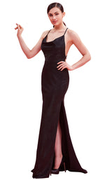 2 of 8 Jadore J16020 Dress Black