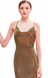 5 of 8 Jadore J16020 Dress Olive