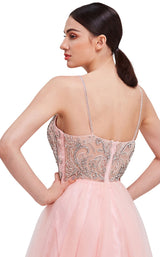 10 of 10 Jadore J16022 Dress Pearl-Blush