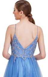 8 of 8 Jadore J16030 Dress Denim