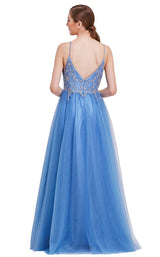 4 of 8 Jadore J16030 Dress Denim