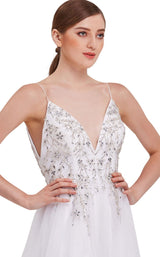 6 of 8 Jadore J16030 Dress Ivory
