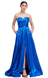 3 of 8 Jadore J16031 Dress Royal