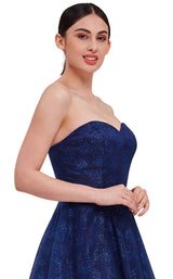 6 of 8 Jadore J16032 Dress Navy