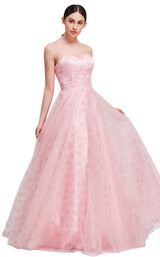 3 of 8 Jadore J16032 Dress Pink