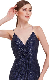 5 of 8 Jadore J16036 Dress Navy