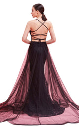 6 of 16 Jadore J16038 Dress Black