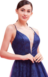 7 of 12 Jadore J16041 Dress Navy