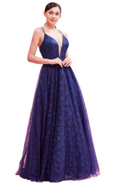 1 of 12 Jadore J16041 Dress Navy