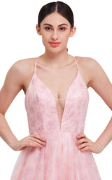 8 of 12 Jadore J16041 Dress Pink