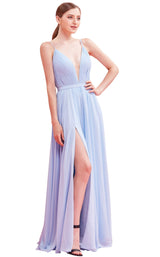 1 of 8 Jadore J16044 Dress Blue