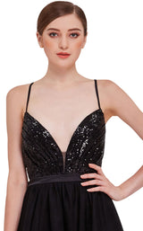 5 of 8 Jadore J16046 Dress Black