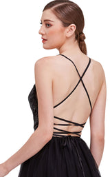 8 of 8 Jadore J16046 Dress Black