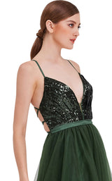 6 of 8 Jadore J16046 Dress Emerald