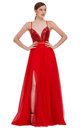 3 of 8 Jadore J16046 Dress Red