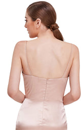 8 of 8 Jadore J16049 Dress Champagne