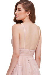 4 of 4 Jadore J16052 Dress Pink