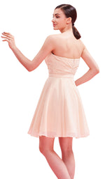 4 of 8 Jadore J16074 Dress Champagne