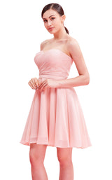 2 of 8 Jadore J16074 Dress Pink