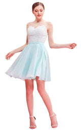 2 of 8 Jadore J16076 Dress Sea-Glass