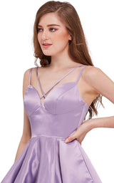 6 of 8 Jadore J16077 Dress Frost