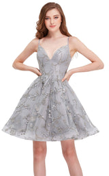 2 of 8 Jadore J16081 Dress Grey