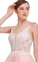 5 of 6 Jadore J16082 Dress Pink