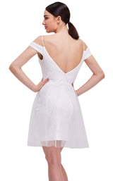 4 of 8 Jadore J16083 Dress Ivory
