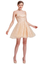 2 of 8 Jadore J16085 Dress Champagne