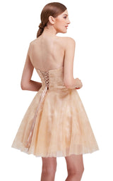 4 of 8 Jadore J16085 Dress Champagne