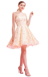 2 of 8 Jadore J16086 Dress Champagne