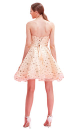 4 of 8 Jadore J16086 Dress Champagne