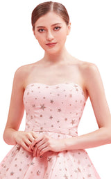 5 of 8 Jadore J16086 Dress Pink