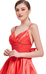5 of 8 Jadore J16087 Dress Coral