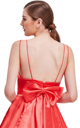 8 of 8 Jadore J16087 Dress Coral
